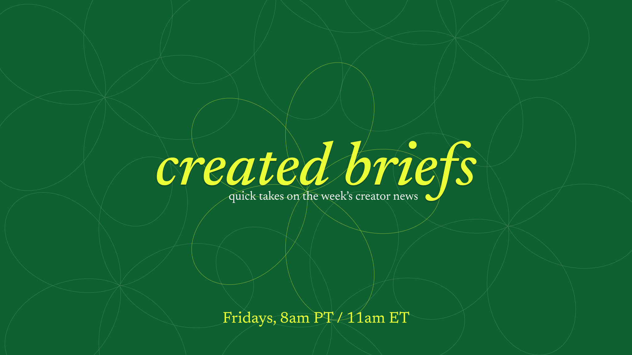 Created Briefs - August 27, 2021